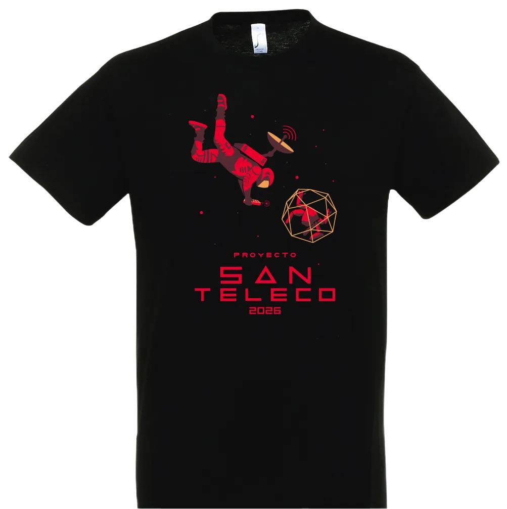camiseta santeleco actual frontal